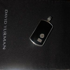 Authentic David Yurman Dog Tag